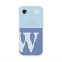 プレミアムパネル with MagSafe［ オリジナル - initial two tone - W blue ］