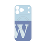 プレミアムパネル with MagSafe［ オリジナル - initial two tone - W blue ］