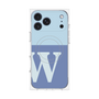 プレミアムパネル with MagSafe［ オリジナル - initial two tone - W blue ］