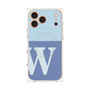 プレミアムパネル with MagSafe［ オリジナル - initial two tone - W blue ］