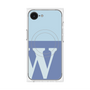 プレミアムパネル with MagSafe［ オリジナル - initial two tone - W blue ］