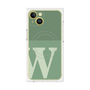 プレミアムパネル with MagSafe［ オリジナル - initial two tone - W green ］