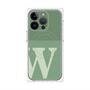 プレミアムパネル with MagSafe［ オリジナル - initial two tone - W green ］