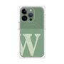 プレミアムパネル with MagSafe［ オリジナル - initial two tone - W green ］