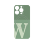 プレミアムパネル with MagSafe［ オリジナル - initial two tone - W green ］