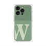 プレミアムパネル with MagSafe［ オリジナル - initial two tone - W green ］