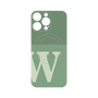 プレミアムパネル with MagSafe［ オリジナル - initial two tone - W green ］