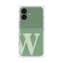 プレミアムパネル with MagSafe［ オリジナル - initial two tone - W green ］