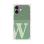 プレミアムパネル with MagSafe［ オリジナル - initial two tone - W green ］