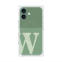 プレミアムパネル with MagSafe［ オリジナル - initial two tone - W green ］