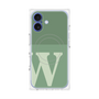 プレミアムパネル with MagSafe［ オリジナル - initial two tone - W green ］