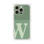 プレミアムパネル with MagSafe［ オリジナル - initial two tone - W green ］