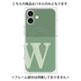 プレミアムパネル with MagSafe［ オリジナル - initial two tone - W green ］