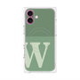 プレミアムパネル with MagSafe［ オリジナル - initial two tone - W green ］