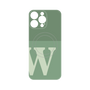 プレミアムパネル with MagSafe［ オリジナル - initial two tone - W green ］