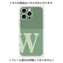 プレミアムパネル with MagSafe［ オリジナル - initial two tone - W green ］