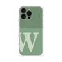 プレミアムパネル with MagSafe［ オリジナル - initial two tone - W green ］