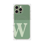 プレミアムパネル with MagSafe［ オリジナル - initial two tone - W green ］