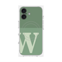 プレミアムパネル with MagSafe［ オリジナル - initial two tone - W green ］