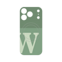 プレミアムパネル with MagSafe［ オリジナル - initial two tone - W green ］