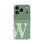 プレミアムパネル with MagSafe［ オリジナル - initial two tone - W green ］