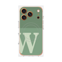 プレミアムパネル with MagSafe［ オリジナル - initial two tone - W green ］