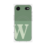 プレミアムパネル with MagSafe［ オリジナル - initial two tone - W green ］