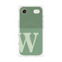 プレミアムパネル with MagSafe［ オリジナル - initial two tone - W green ］