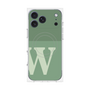 プレミアムパネル with MagSafe［ オリジナル - initial two tone - W green ］