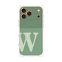 プレミアムパネル with MagSafe［ オリジナル - initial two tone - W green ］