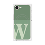 プレミアムパネル with MagSafe［ オリジナル - initial two tone - W green ］