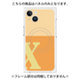 プレミアムパネル with MagSafe［ オリジナル - initial two tone - X orange ］