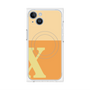 プレミアムパネル with MagSafe［ オリジナル - initial two tone - X orange ］