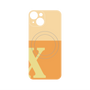 プレミアムパネル with MagSafe［ オリジナル - initial two tone - X orange ］