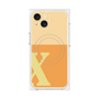 プレミアムパネル with MagSafe［ オリジナル - initial two tone - X orange ］