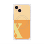プレミアムパネル with MagSafe［ オリジナル - initial two tone - X orange ］