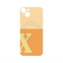 プレミアムパネル with MagSafe［ オリジナル - initial two tone - X orange ］