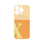 プレミアムパネル with MagSafe［ オリジナル - initial two tone - X orange ］