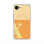 プレミアムパネル with MagSafe［ オリジナル - initial two tone - X orange ］