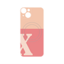 プレミアムパネル with MagSafe［ オリジナル - initial two tone - X pink ］