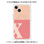 プレミアムパネル with MagSafe［ オリジナル - initial two tone - X pink ］