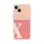 プレミアムパネル with MagSafe［ オリジナル - initial two tone - X pink ］