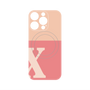 プレミアムパネル with MagSafe［ オリジナル - initial two tone - X pink ］