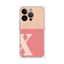 プレミアムパネル with MagSafe［ オリジナル - initial two tone - X pink ］