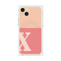 プレミアムパネル with MagSafe［ オリジナル - initial two tone - X pink ］