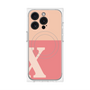 プレミアムパネル with MagSafe［ オリジナル - initial two tone - X pink ］