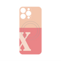 プレミアムパネル with MagSafe［ オリジナル - initial two tone - X pink ］