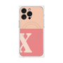 プレミアムパネル with MagSafe［ オリジナル - initial two tone - X pink ］