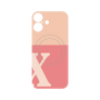 プレミアムパネル with MagSafe［ オリジナル - initial two tone - X pink ］