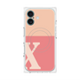 プレミアムパネル with MagSafe［ オリジナル - initial two tone - X pink ］